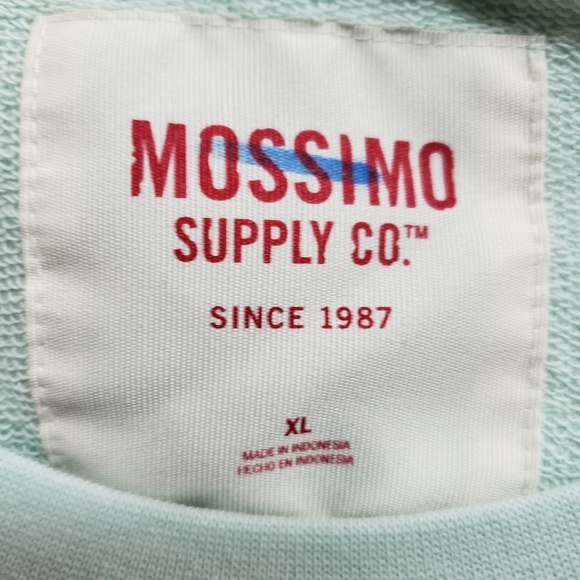 Mossimo Cropped Sweatshirt NWT XL - Picture 6 of 7